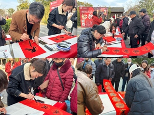 翰墨傳情六尺巷，黨員送福進萬家...